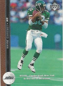 Wayne Chrebet New York Jets 1996 Upper Deck NFL #231